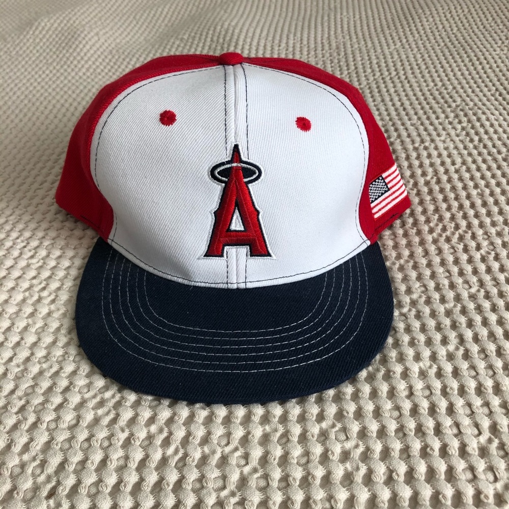 LA Angels Flat Brim Baseball Hat
